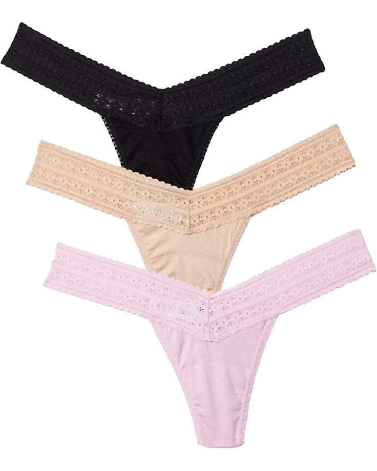 Hanky Panky 3 Pack DreamEase Low Rise Thongs | Underwear & Intimates 3 Hanky Panky 3 Pack DreamEase Low Rise Thongs | Underwear & Intimates
