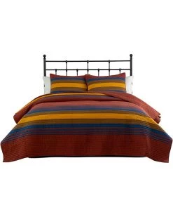 Pendleton Zion National Park Stripe Pieced Quilt Set Full/Queen + (2) King Shams | Bedding