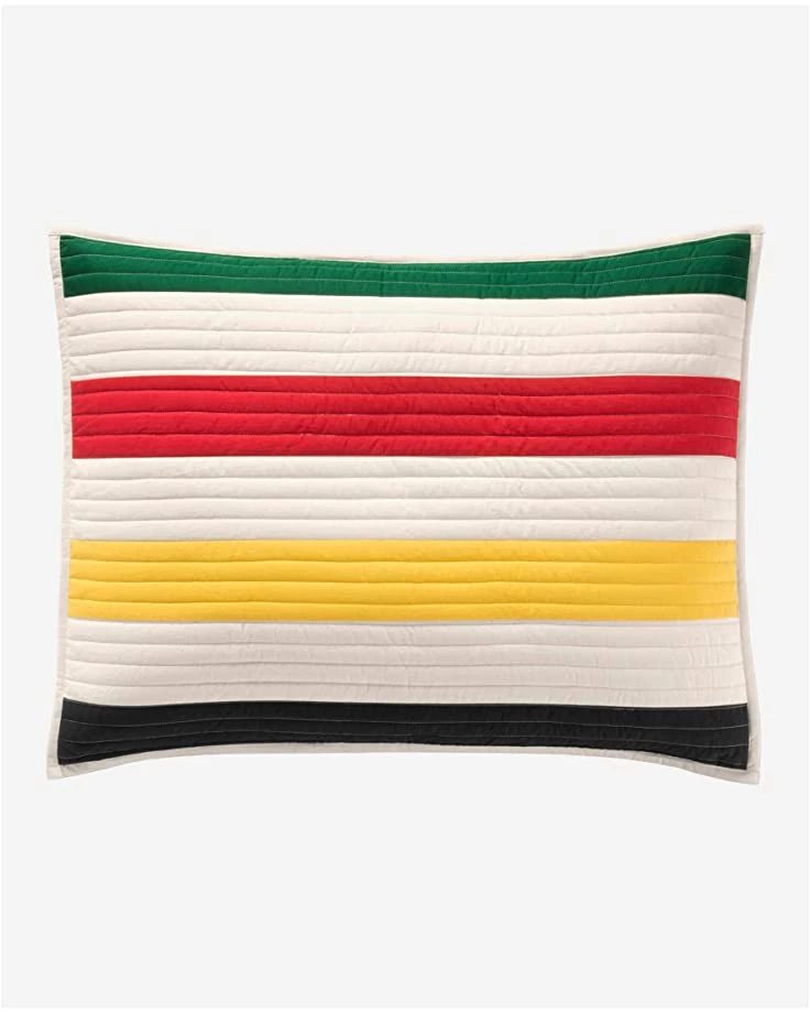 Pendleton Glacier National Park Stripe Pieced Quilt Set King | Bedding 5 Pendleton Glacier National Park Stripe Pieced Quilt Set King | Bedding - Image 3