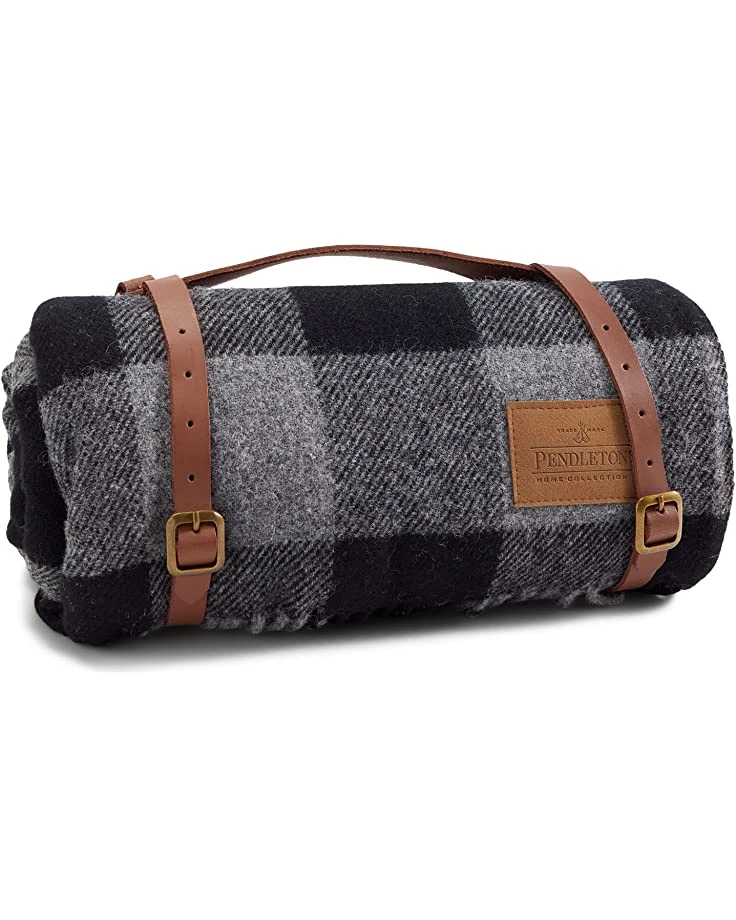 Pendleton Motor Robe with Leather Carrier | Bedding 3 Pendleton Motor Robe with Leather Carrier | Bedding