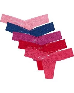 Hanky Panky Valentine's Day 5-Pack Original Rise Thong | Underwear & Intimates