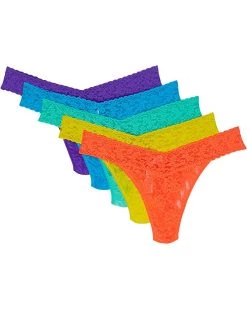 Hanky Panky 5-Pack Plus Size Signature Lace Original Rise Thong | Underwear & Intimates -Hanky Panky Sales Store 71cuanc38aL. AC SR736920