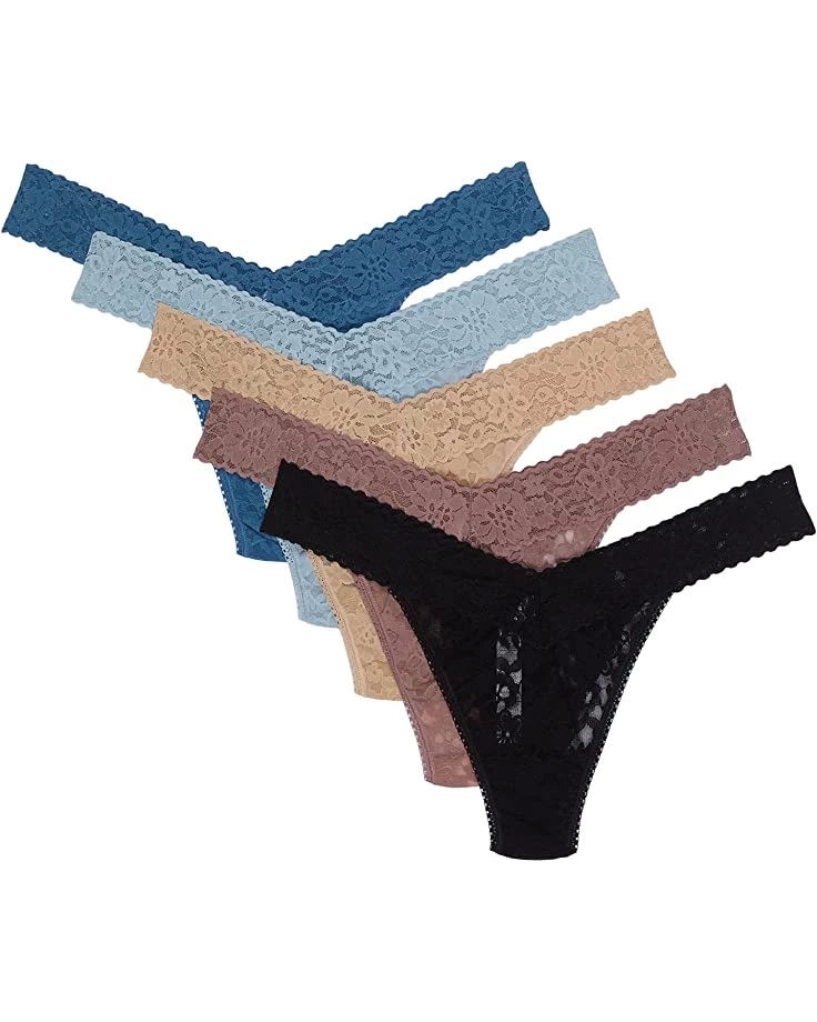 Hanky Panky 5-Pack Plus Size Thong | Underwear & Intimates 3 Hanky Panky 5-Pack Plus Size Thong | Underwear & Intimates