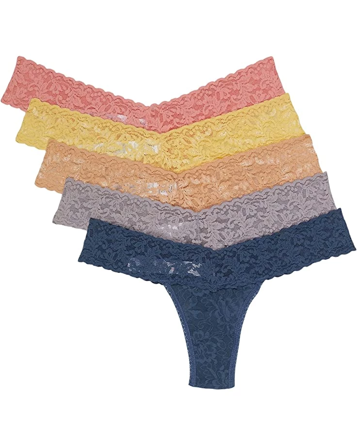Hanky Panky 5-Pack Fashion Low Rise Thong | Underwear & Intimates 3 Hanky Panky 5-Pack Fashion Low Rise Thong | Underwear & Intimates