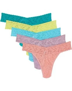 Hanky Panky 5-Pack Signature Lace Original Rise Thong | Underwear & Intimates