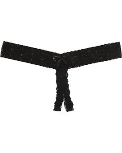 Hanky Panky Plus Size Signature Lace Crotchless Thong | Underwear & Intimates