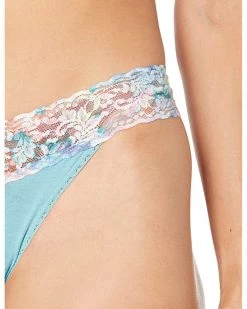 Hanky Panky SUPIMA® Cotton Original Rise Thong with Contrast Trim | Underwear & Intimates -Hanky Panky Sales Store 815s5LQbDKL. AC SR736920