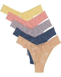 Hanky Panky 5-Pack Fashion Original Rise Thong | Underwear & Intimates