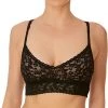 Hanky Panky Retro Lace V-Neck Retro Bralette 9K7272 | Underwear & Intimates