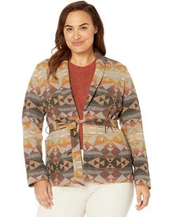 Pendleton Jacquard Wrap Jacket | Coats & Outerwear