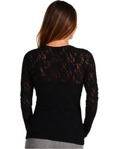 Hanky Panky Signature Lace Unlined Long Sleeve Top | Shirts & Tops -Hanky Panky Sales Store 81nZtw4w6RL. AC SR736920