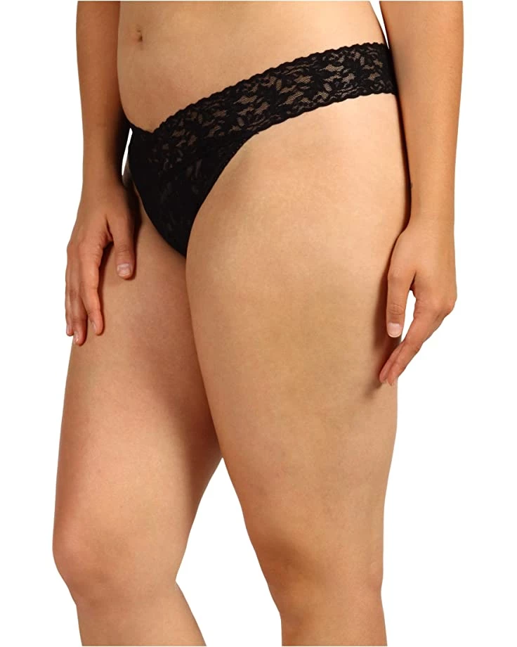 Hanky Panky Plus Size Signature Lace Original Rise Thong | Underwear & Intimates 4 Hanky Panky Plus Size Signature Lace Original Rise Thong | Underwear & Intimates - Image 2