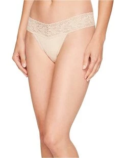 Hanky Panky Organic Cotton Low Rise Thong w/ Lace | Underwear & Intimates -Hanky Panky Sales Store 81u1zEnurL. AC SR736920