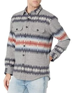 Pendleton Men's Jacquard CPO Wool Shirt Jacket | Coats & Outerwear