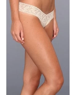 Hanky Panky Organic Cotton Low Rise Thong w/ Lace 3-Pack | Underwear & Intimates -Hanky Panky Sales Store 91Npk7nlPAL. AC SR736920