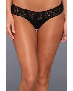 Hanky Panky Organic Cotton Low Rise Thong w/ Lace 3-Pack | Underwear & Intimates -Hanky Panky Sales Store 91XACA5P10L. AC SR736920