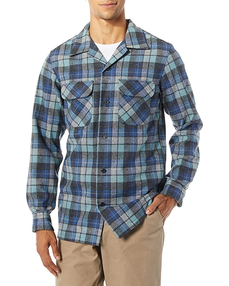 Pendleton Men's Long Sleeve Fitted Board Wool Shirt | Shirts & Tops 3 Pendleton Men's Long Sleeve Fitted Board Wool Shirt | Shirts & Tops
