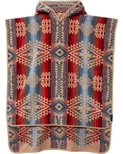 Pendleton Jacquard Tween Hooded Towel (Kids) | Bath